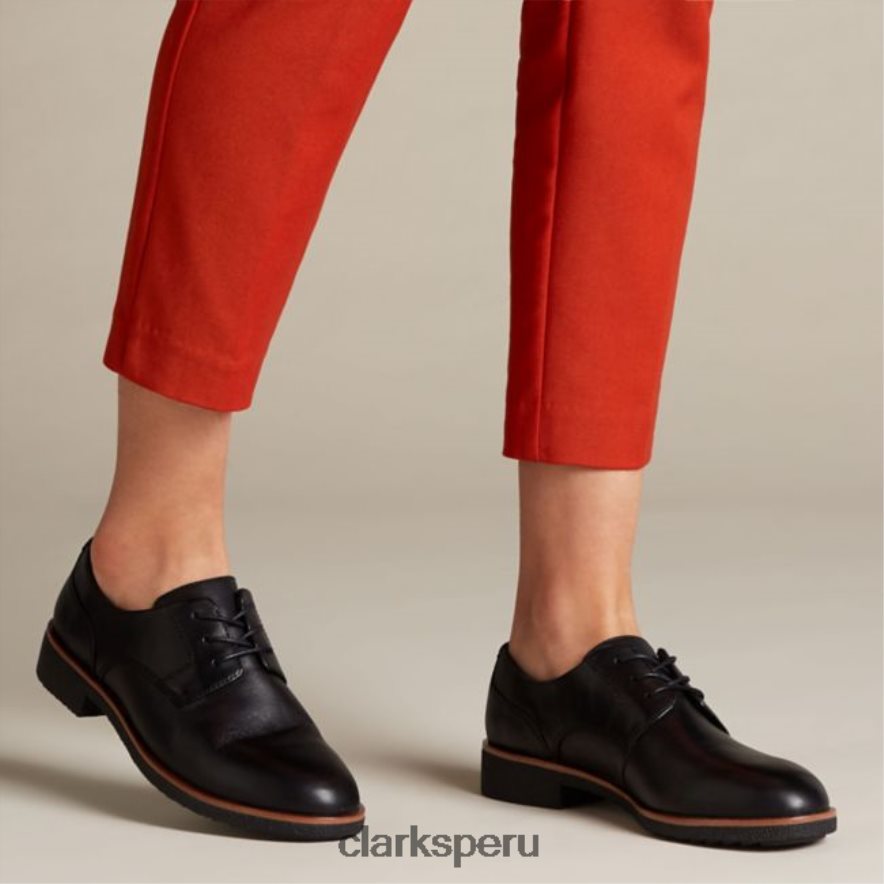 clarks de cuero negro griff lane de cuero negro mujer Clarks 40N4LX5068 cuero negro