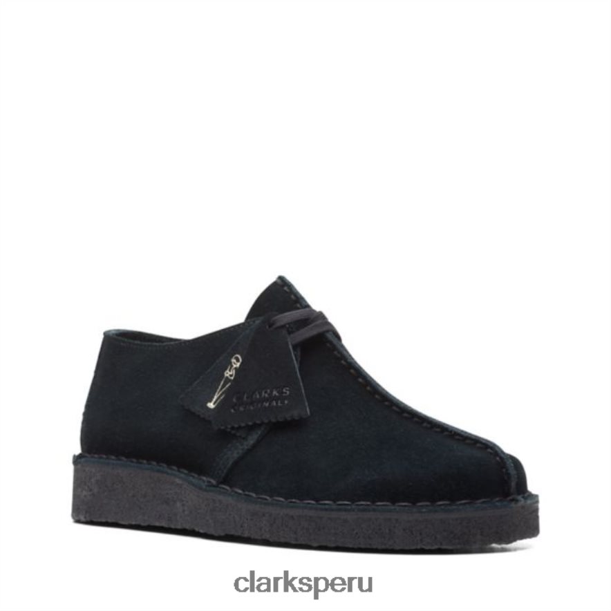 clarks desert trek negro mujer Clarks 40N4LX6186 ante negro