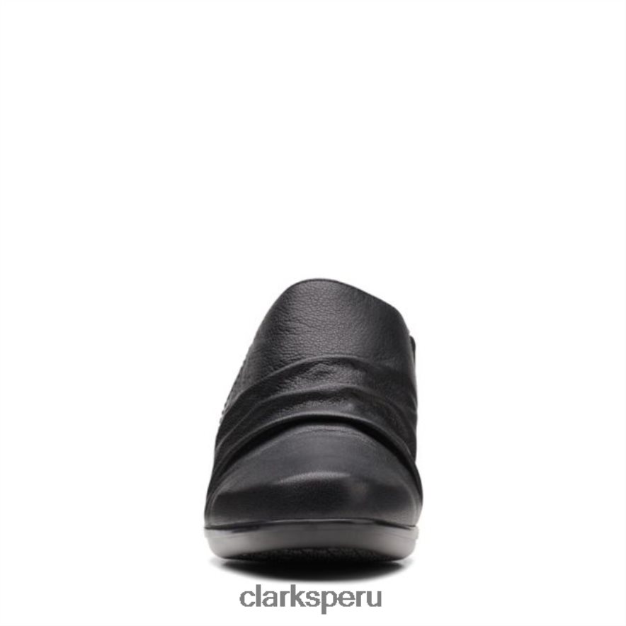 clarks emily charm cuero negro cuero negro mujer Clarks 40N4LX6346 cuero negro