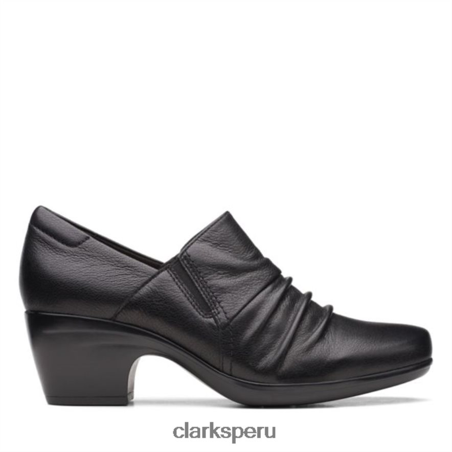 clarks emily cove cuero negro cuero negro mujer Clarks 40N4LX6354 cuero negro