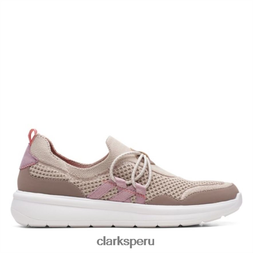 clarks ezera run topo combi topo combi mujer Clarks 40N4LX6338 combinación color topo