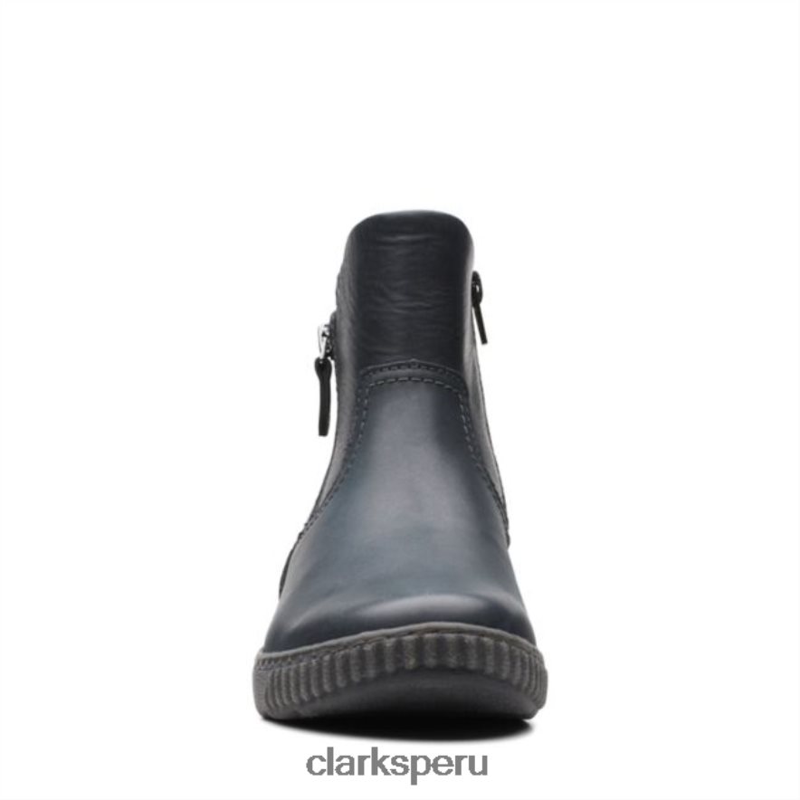 clarks magnolia haley cuero negro cuero negro mujer Clarks 40N4LX6138 cuero negro