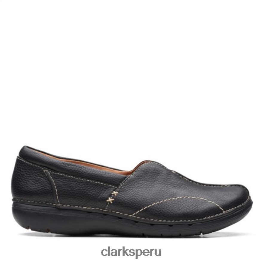 clarks negros un loop stride mujer Clarks 40N4LX6222 negro