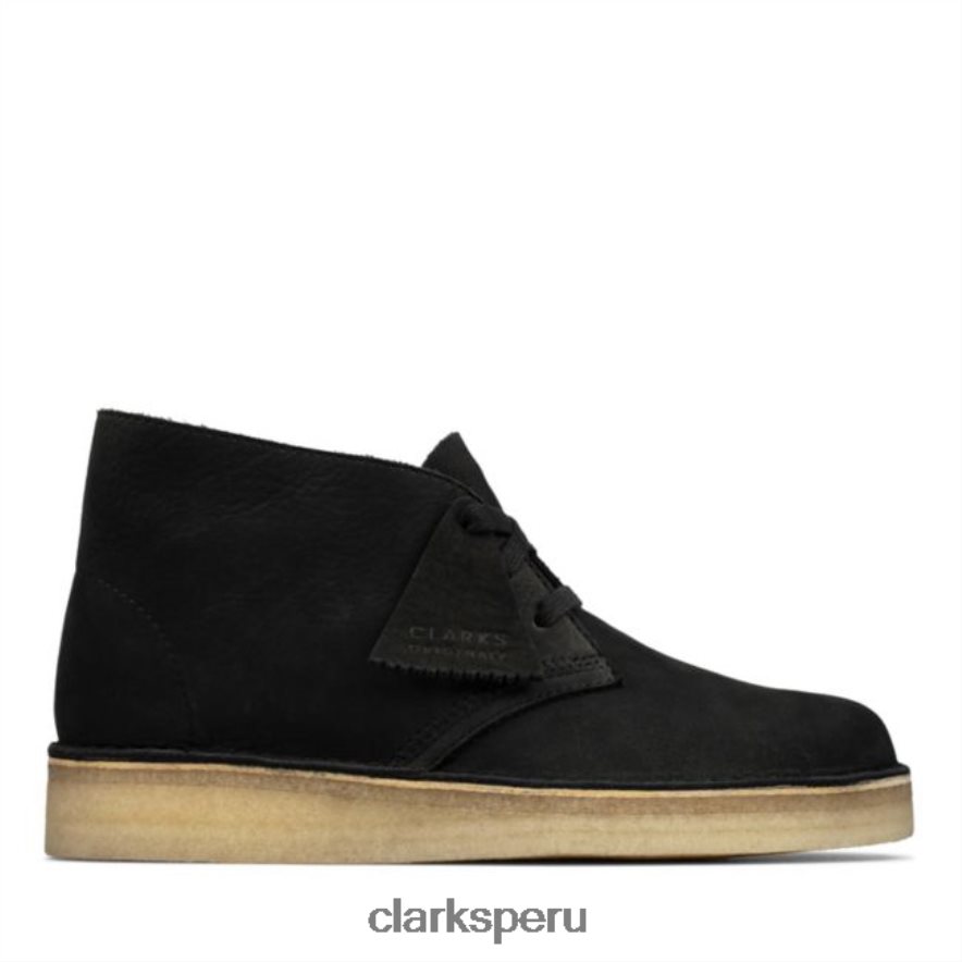 clarks nubuck negro desierto carbón nubuck negro mujer Clarks 40N4LX6193 nubuck negro