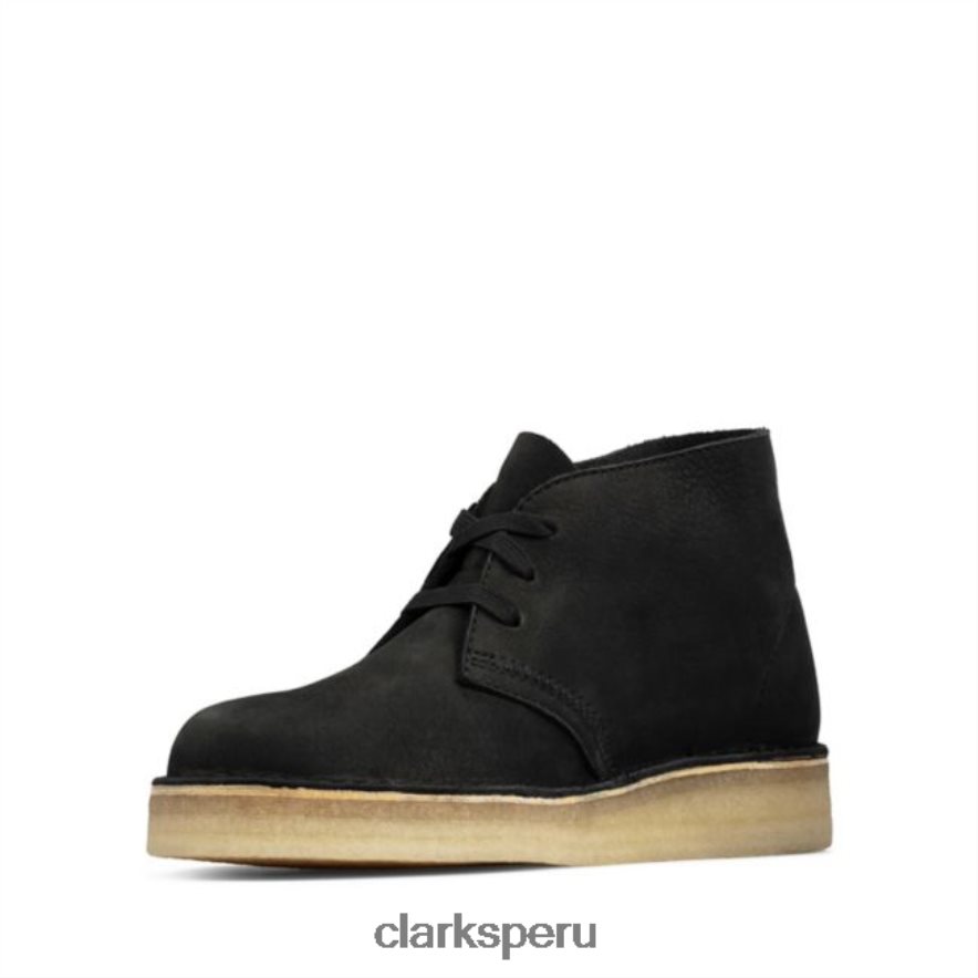 clarks nubuck negro desierto carbón nubuck negro mujer Clarks 40N4LX6193 nubuck negro