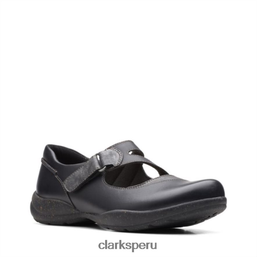combinación negra clarks roseville jane combinación negra mujer Clarks 40N4LX6323 combinación negra