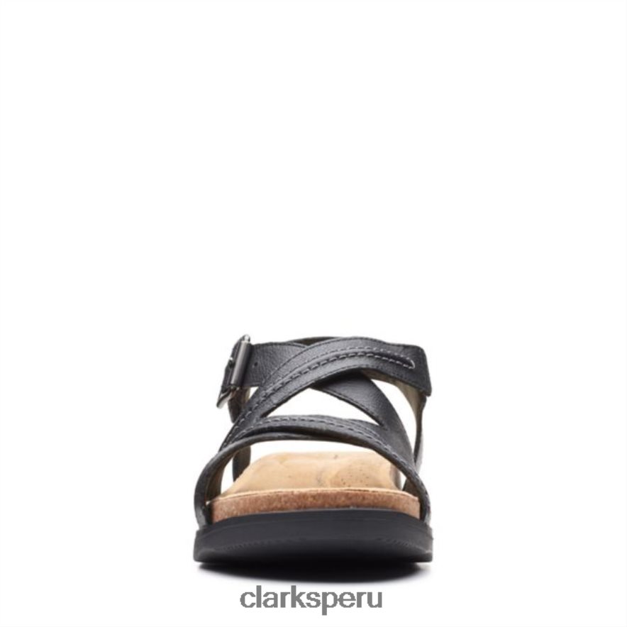 cuero negro brynn ave cuero negro clarks mujer Clarks 40N4LX6508 cuero negro