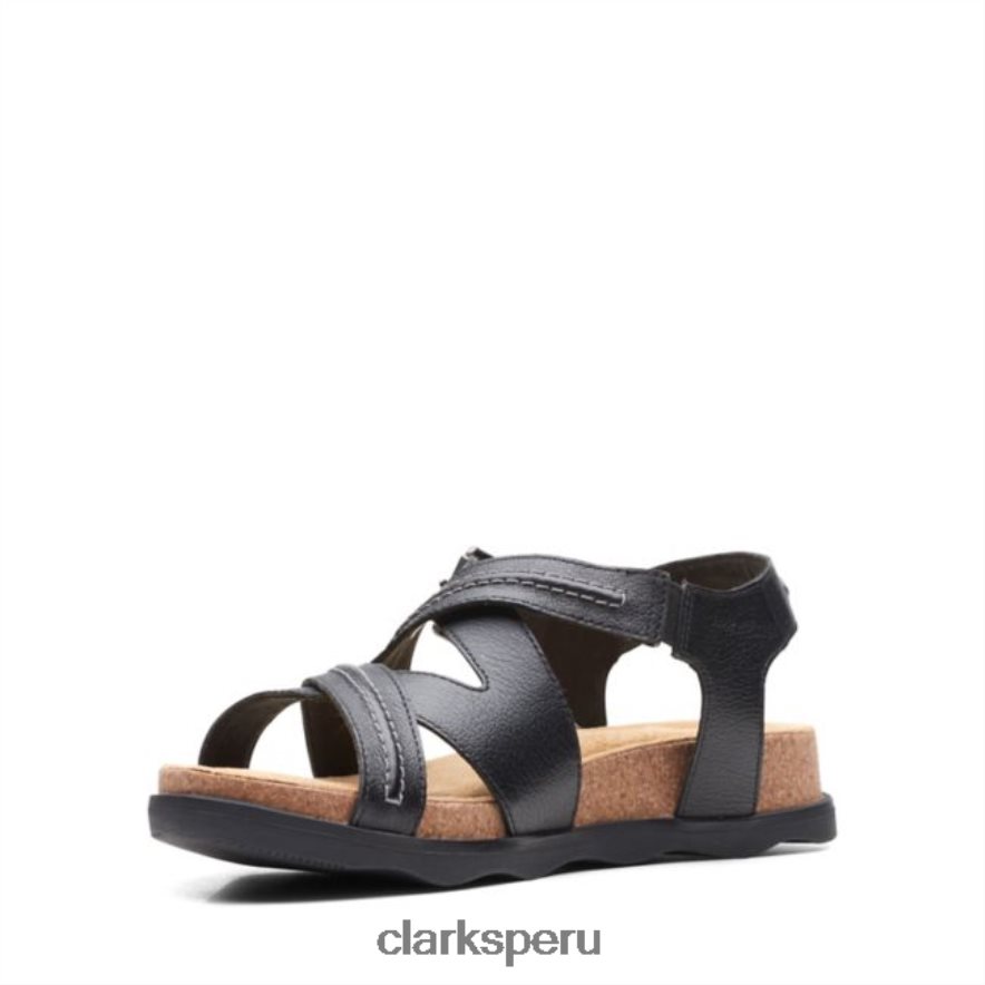 cuero negro brynn ave cuero negro clarks mujer Clarks 40N4LX6508 cuero negro