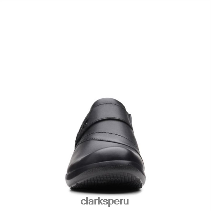 cuero negro clarks angie perla cuero negro mujer Clarks 40N4LX6024 cuero negro