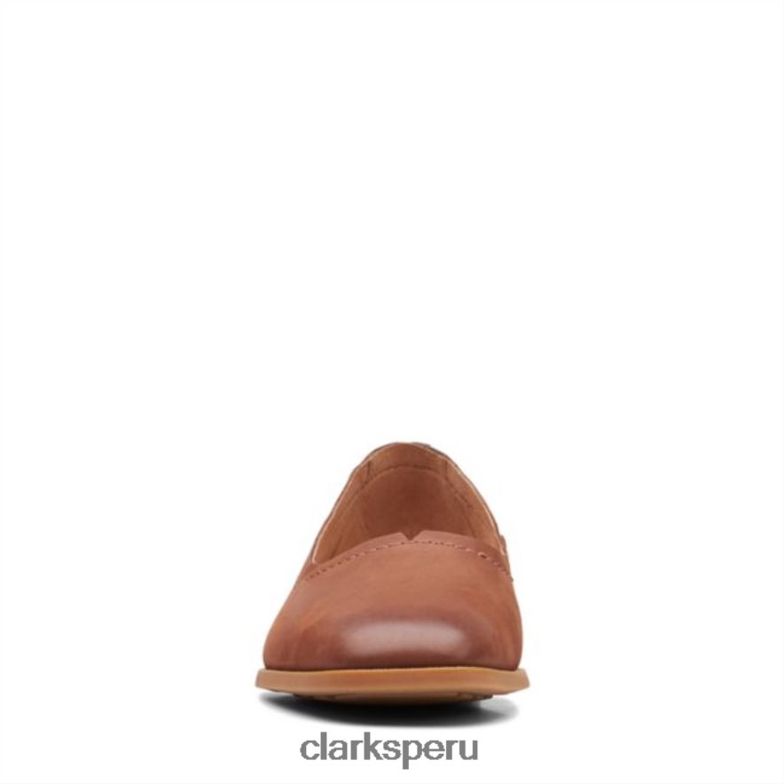 cuero tostado oscuro clarks pure walk cuero tostado oscuro mujer Clarks 40N4LX6112 cuero bronceado oscuro