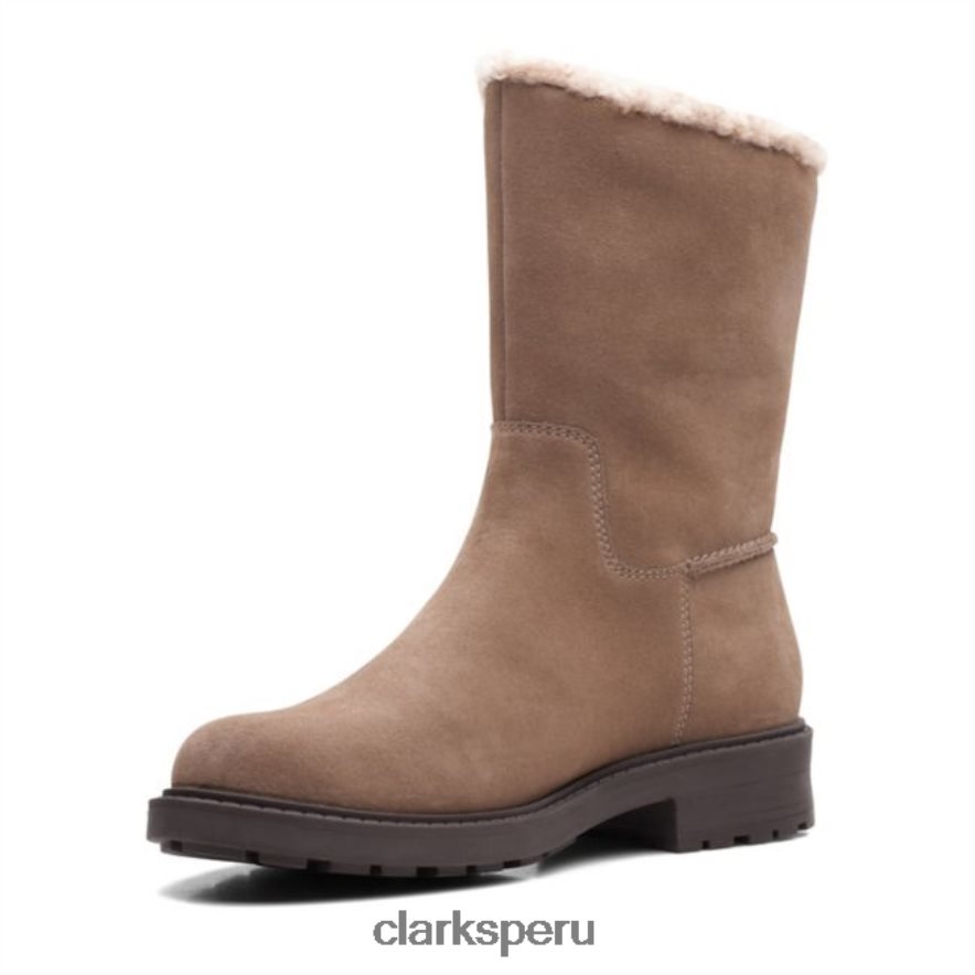 gamuza guijarro clarks opal zip gamuza guijarro mujer Clarks 40N4LX6168 gamuza guijarro