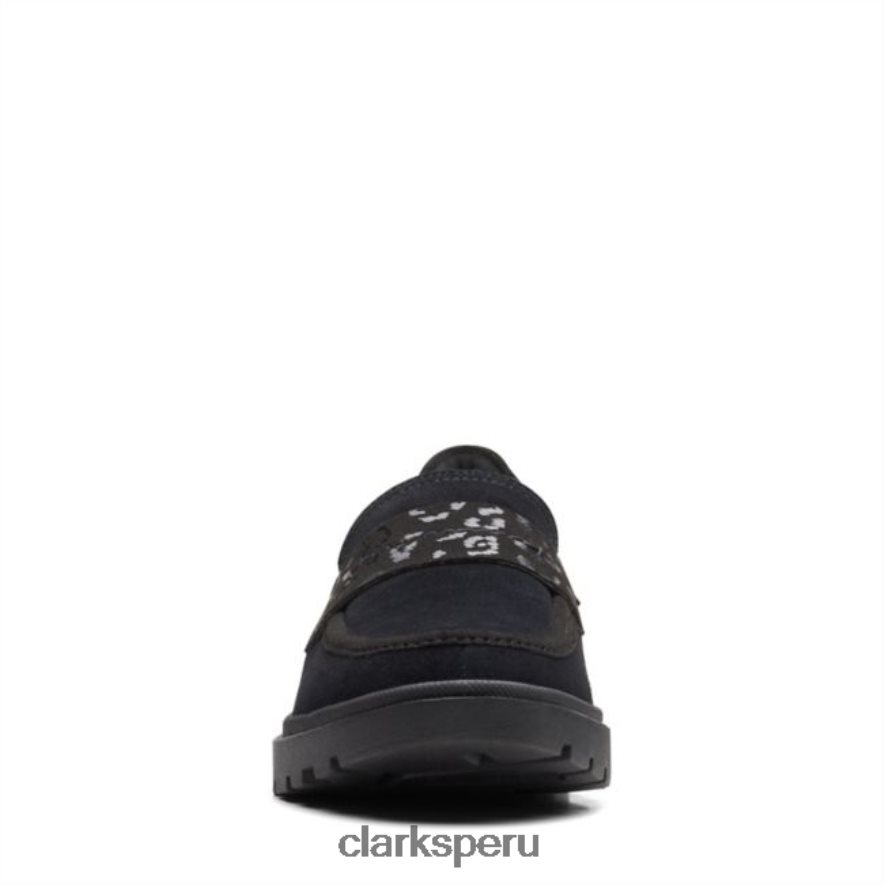 gamuza negra calla facilidad clarks de gamuza negra mujer Clarks 40N4LX6020 ante negro