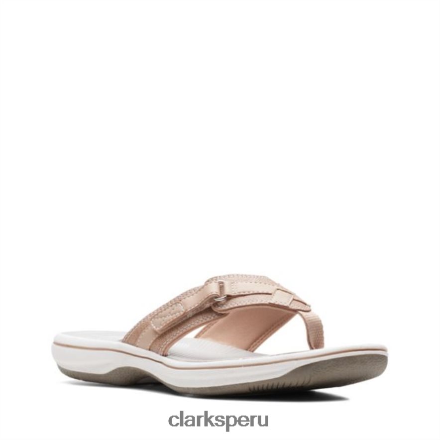 marrón sintético clarks brisa mar marrón sintético mujer Clarks 40N4LX6355 gris pardo sintético