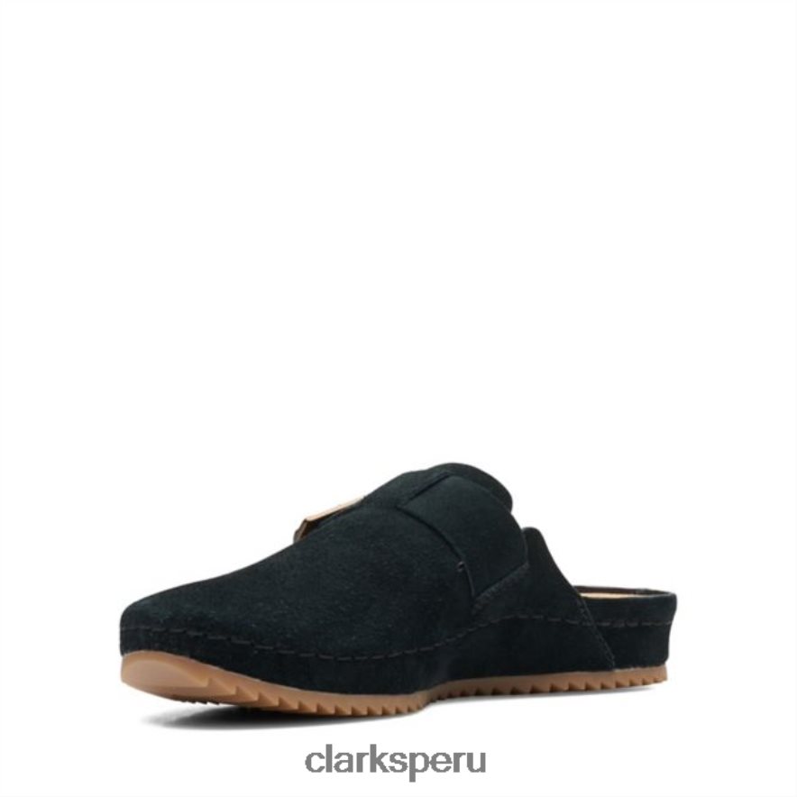mule brookleigh de ante negro clarks de ante negro mujer Clarks 40N4LX6500 ante negro