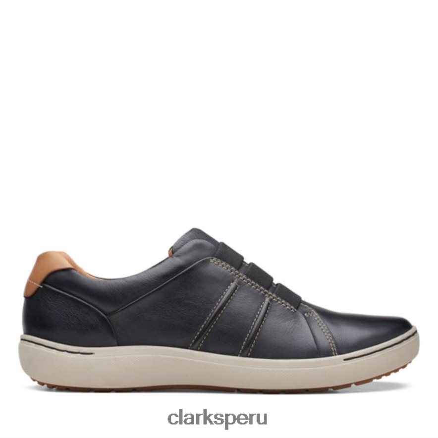nalle facilidad cuero negro clarks cuero negro mujer Clarks 40N4LX6029 cuero negro