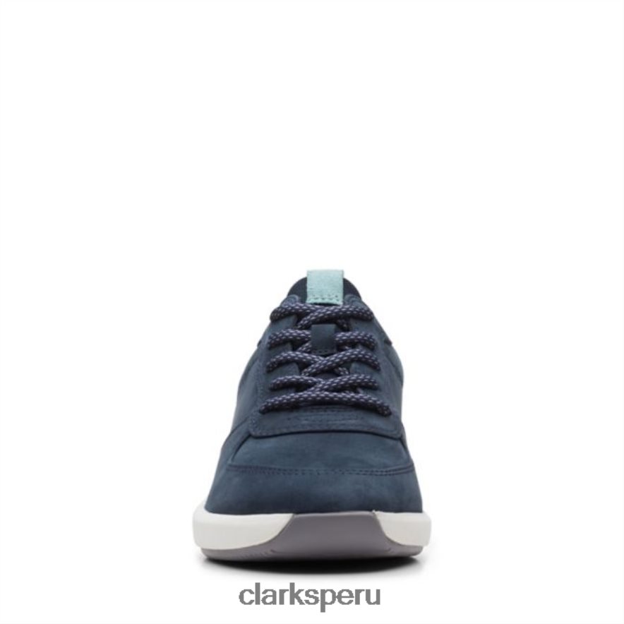 nubuck azul marino un rio sprint nubuck azul marino clarks mujer Clarks 40N4LX6484 nubuck azul marino