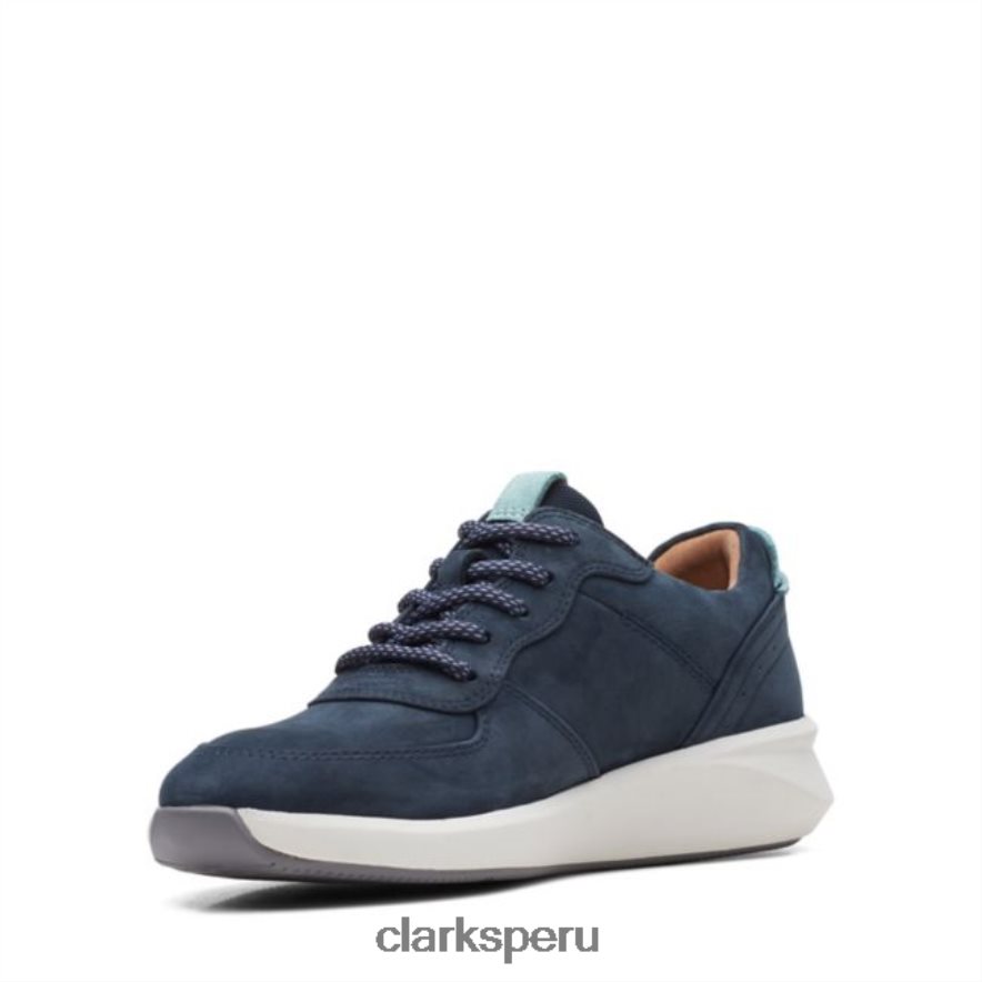 nubuck azul marino un rio sprint nubuck azul marino clarks mujer Clarks 40N4LX6484 nubuck azul marino