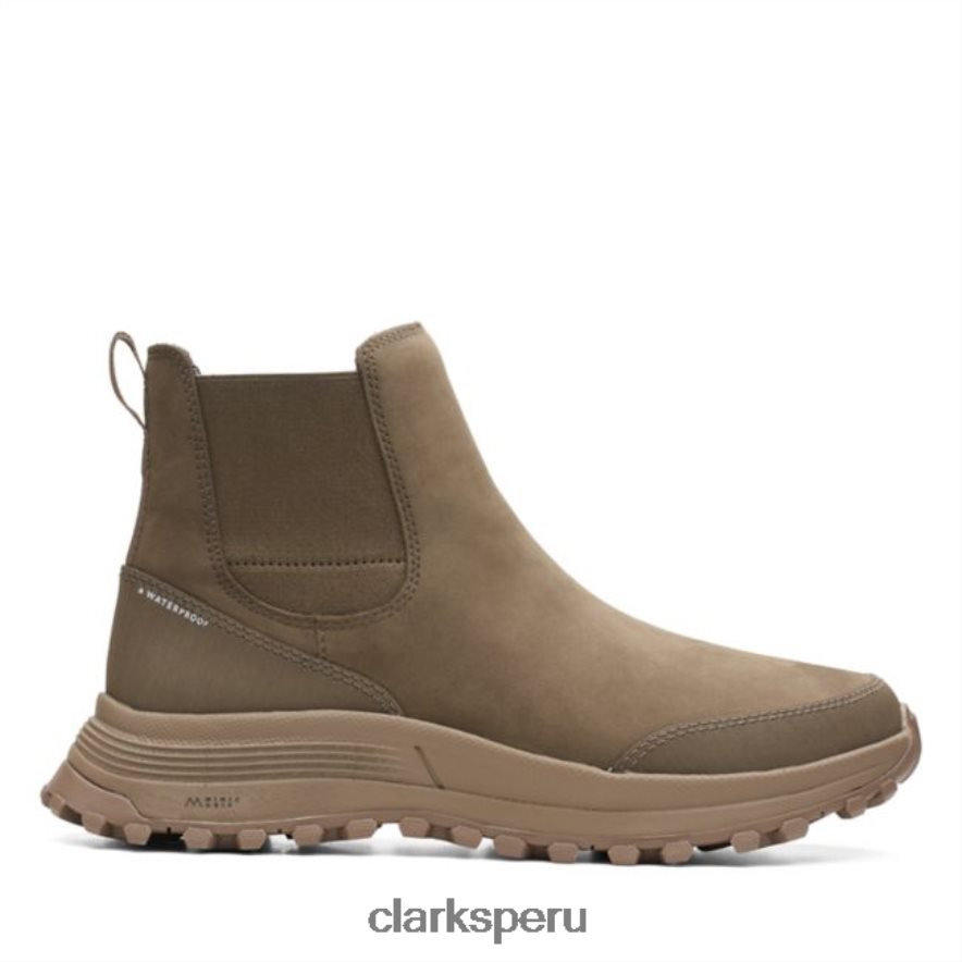 nubuck caqui clarks atl trek up impermeable nubuck caqui mujer Clarks 40N4LX5275 nubuck caqui