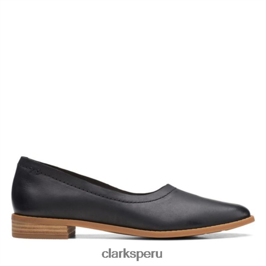 pure walk cuero negro clarks cuero negro mujer Clarks 40N4LX6111 cuero negro