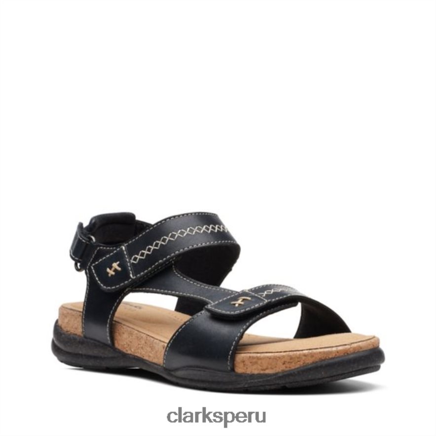 roseville mae cuero negro clarks de cuero negro mujer Clarks 40N4LX6550 cuero negro