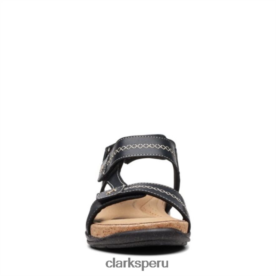 roseville mae cuero negro clarks de cuero negro mujer Clarks 40N4LX6550 cuero negro