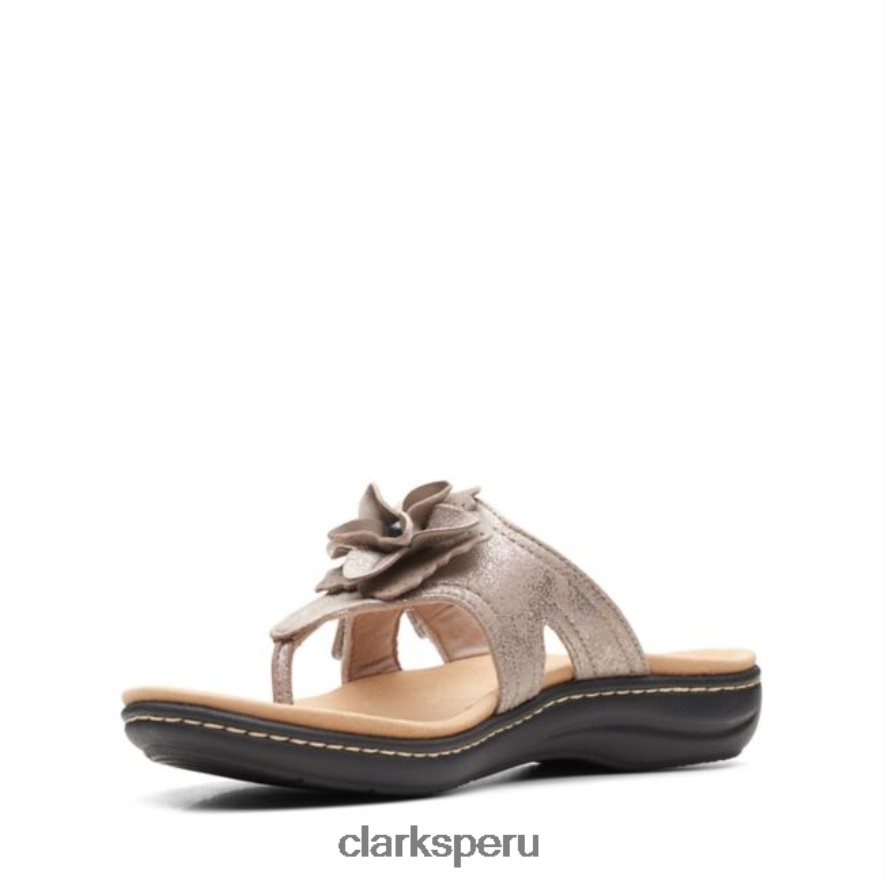 topo metalizado laurieann gema topo metalizado clarks mujer Clarks 40N4LX6452 gris pardo metalizado