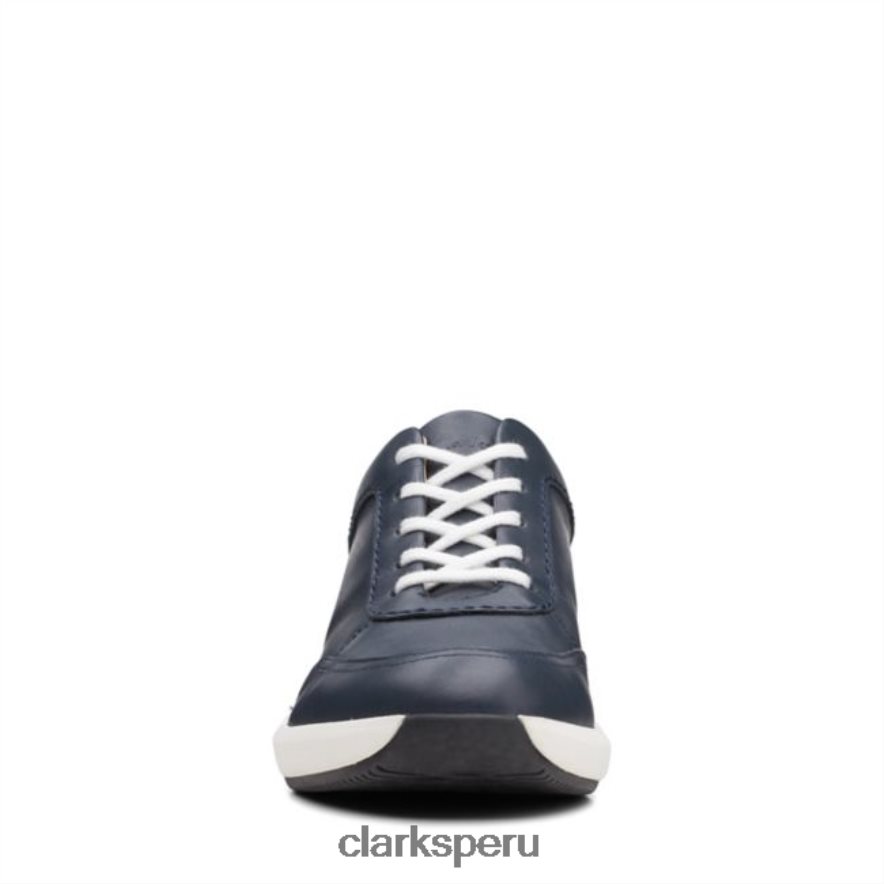 un rio mix cuero azul marino clarks cuero azul marino mujer Clarks 40N4LX5079 cuero azul marino