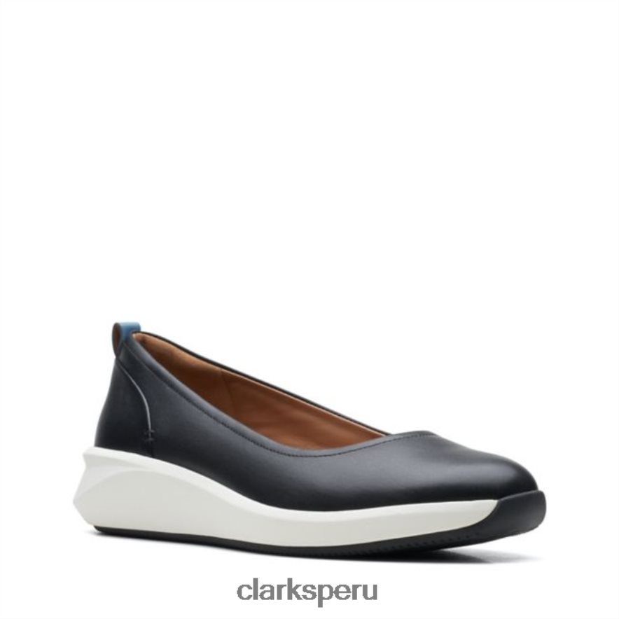 un rio vibe cuero negro clarks cuero negro mujer Clarks 40N4LX6455 cuero negro