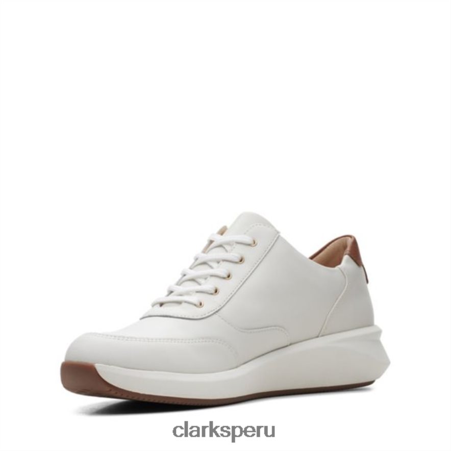 un rio zip cuero blanco clarks cuero blanco mujer Clarks 40N4LX5093 cuero blanco