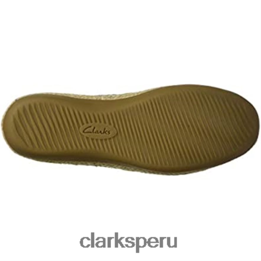 Mocasín Clarks Danelly Sky de ante azul marino para mujer mujer Clarks 40N4LX1930 gamuza azul marino