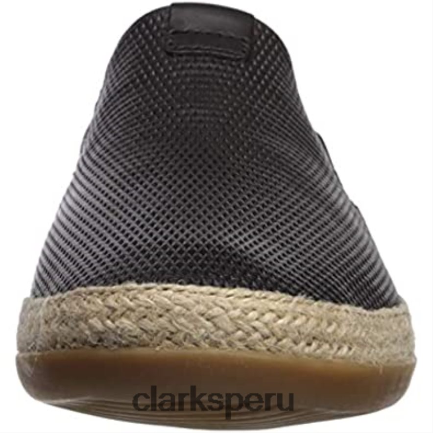 Mocasín Clarks mujer danelly iris plano piel negro mujer Clarks 40N4LX138 cuero negro