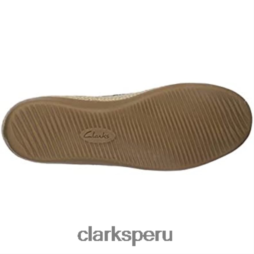 Mocasín Clarks mujer danelly iris plano piel negro mujer Clarks 40N4LX138 cuero negro