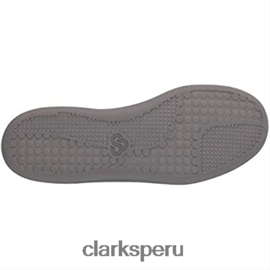 Mocasín clarks sillian 20 star azul marino sintético mujer Clarks 40N4LX840 azul marino sintético