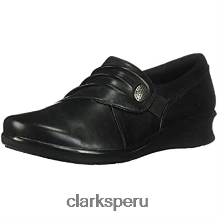 Mocasines Hope Roxanne Mujer Clarks Negro mujer Clarks 40N4LX1205 negro