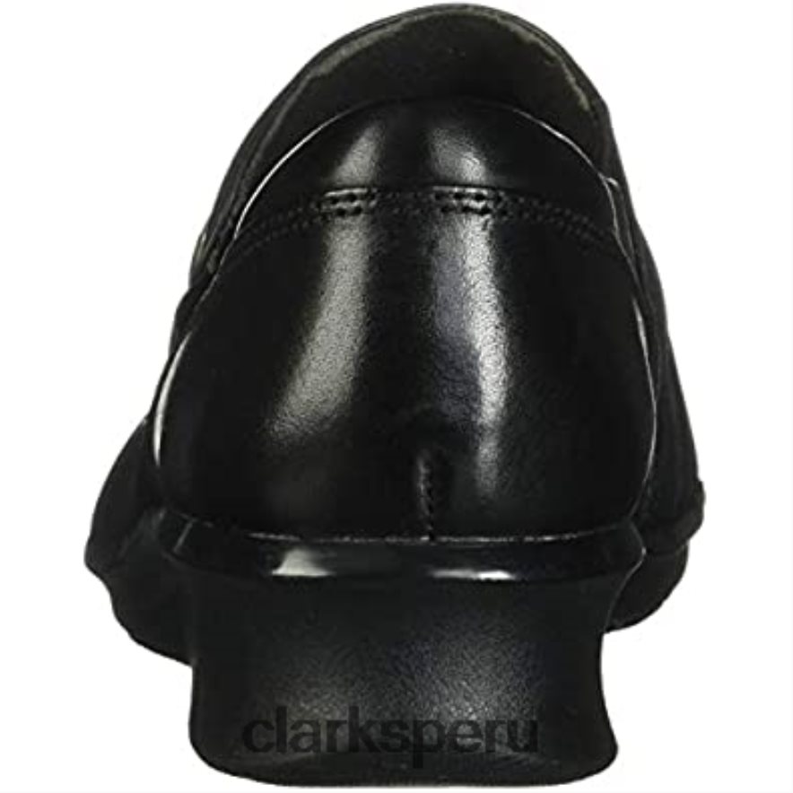 Mocasines Hope Roxanne Mujer Clarks Negro mujer Clarks 40N4LX1205 negro