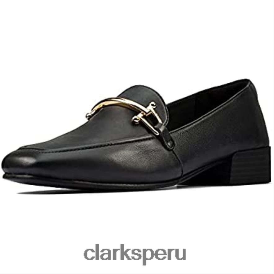 Mocasines clarks pure block mujer negro mujer Clarks 40N4LX194 negro