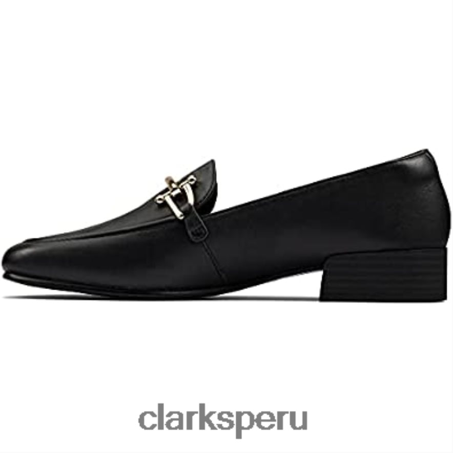 Mocasines clarks pure block mujer negro mujer Clarks 40N4LX194 negro