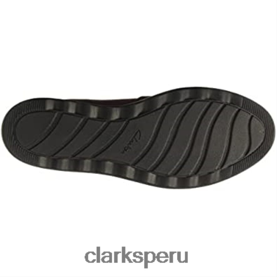 Mocasines clarks sharon dasher de ante burdeos para mujer mujer Clarks 40N4LX1193
