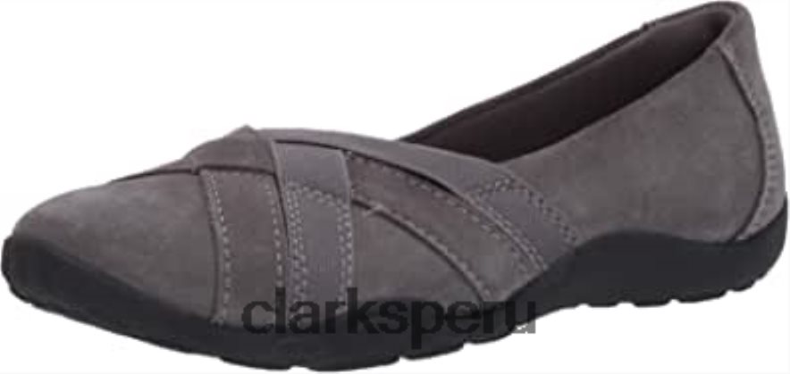 Mocasines planos clarks haley jay para mujer mujer Clarks 40N4LX1891