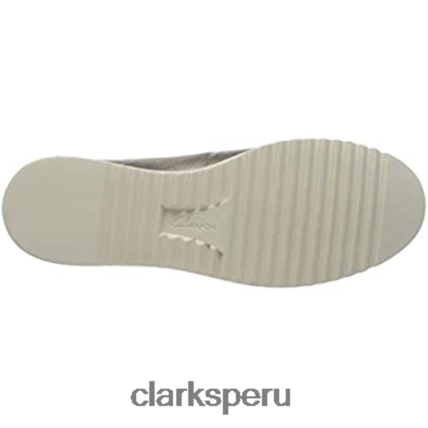 Mocasines planos clarks serena terri de piel metalizada para mujer mujer Clarks 40N4LX808 cuero metalizado