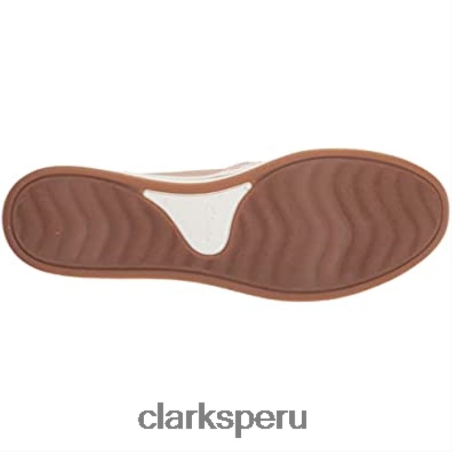 mocasín brisa para mujer clarks lona color topo mujer Clarks 40N4LX1981