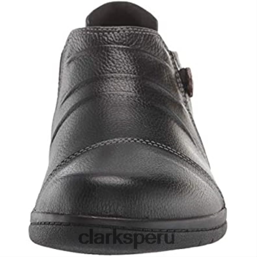 mocasín cheyn inca mujer clarks cuero negro mujer Clarks 40N4LX1759 cuero negro