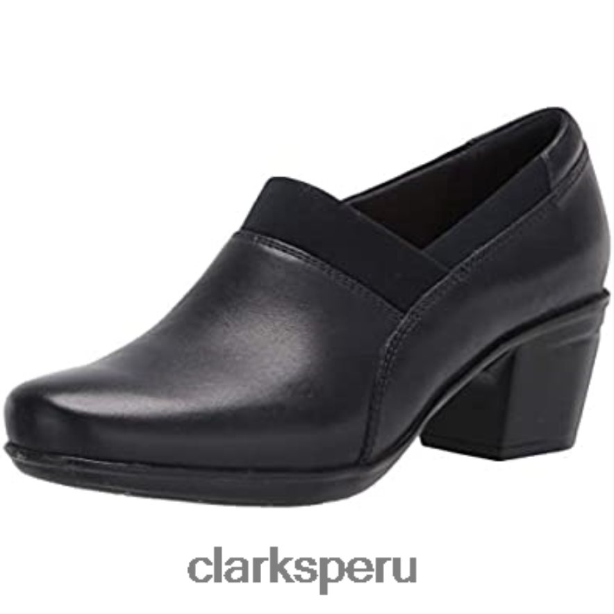 mocasín emslie summit para mujer clarks combinación textil de cuero azul marino mujer Clarks 40N4LX1509 combi textil cuero marino