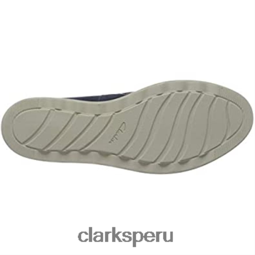 mocasín sharon dolly mujer clarks ante azul oscuro mujer Clarks 40N4LX343 gamuza azul oscuro