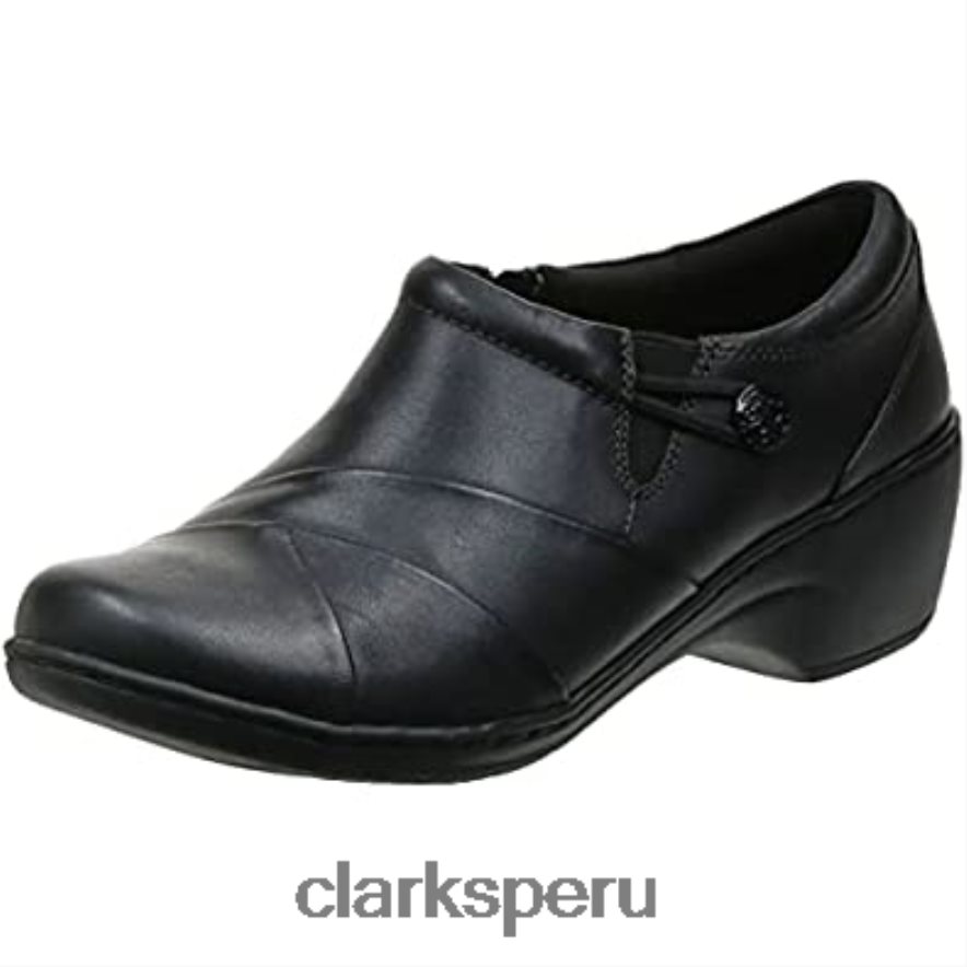 mocasines channing essa para mujer clarks negros mujer Clarks 40N4LX2342 negro