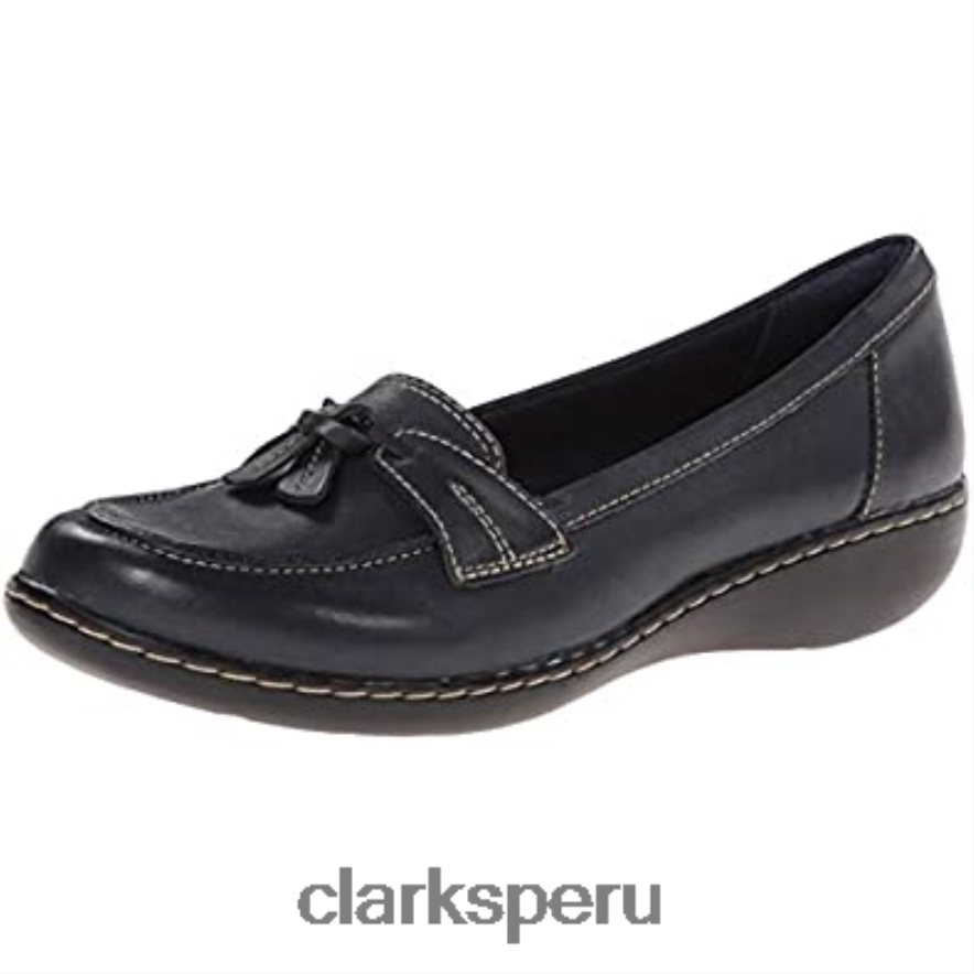 mocasines clarks ashland bubble azul marino para mujer mujer Clarks 40N4LX2240 Armada