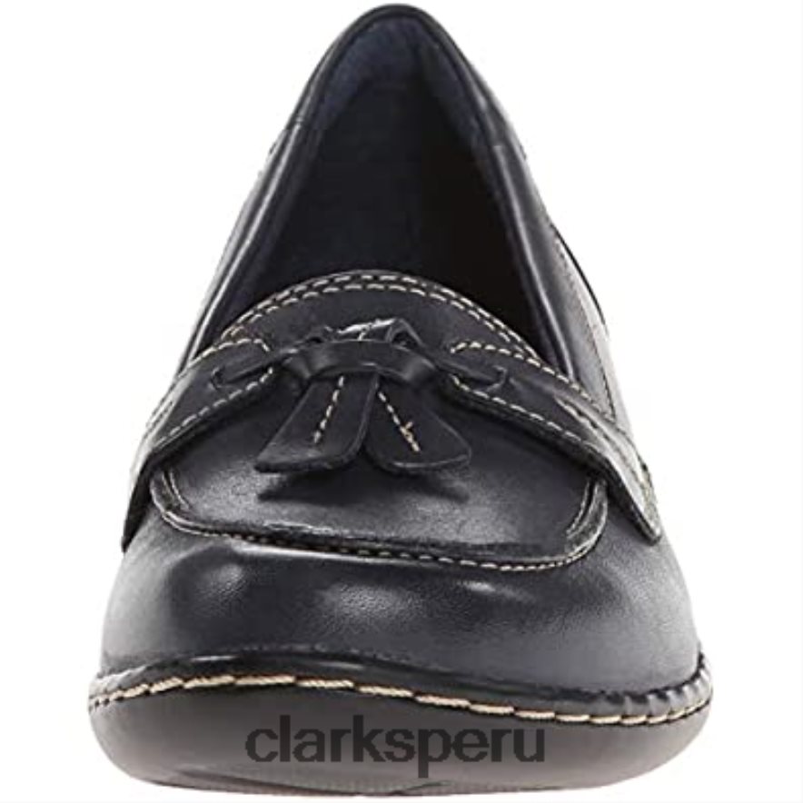 mocasines clarks ashland bubble azul marino para mujer mujer Clarks 40N4LX2240 Armada