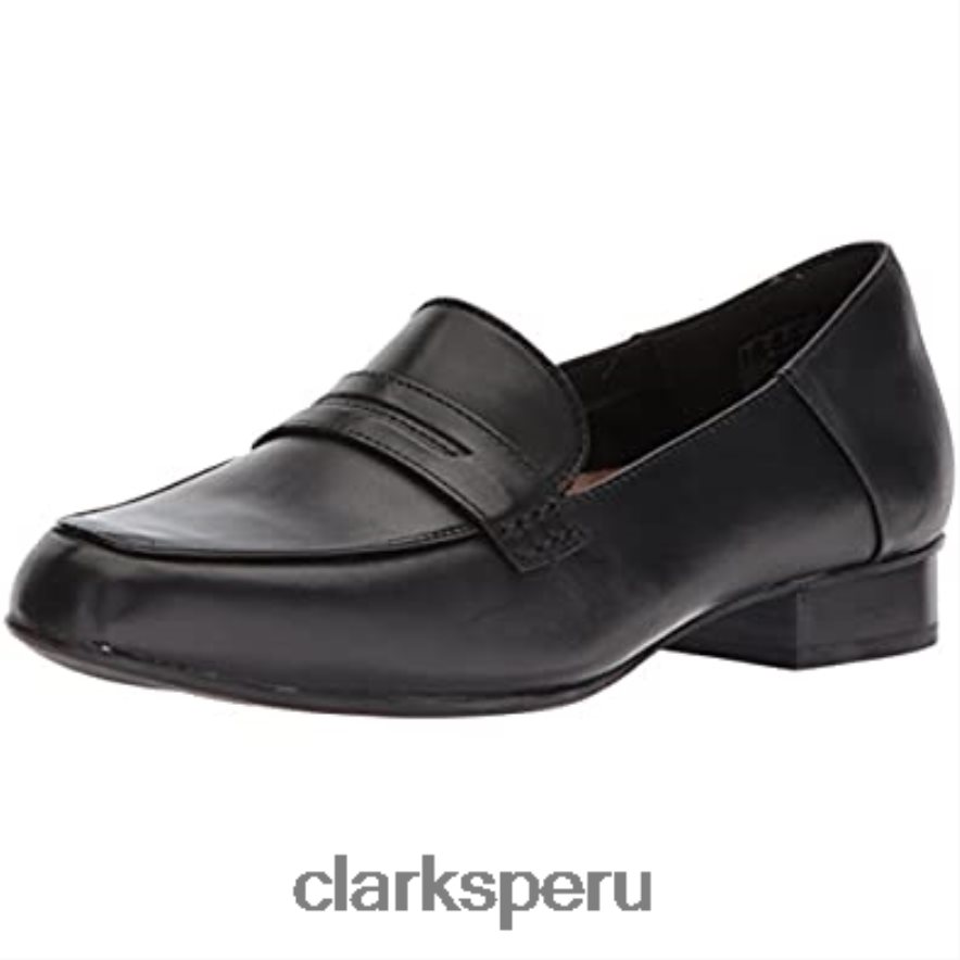 mocasines keesha cora pen ny de mujer de cuero negro clarks mujer Clarks 40N4LX2910 cuero negro