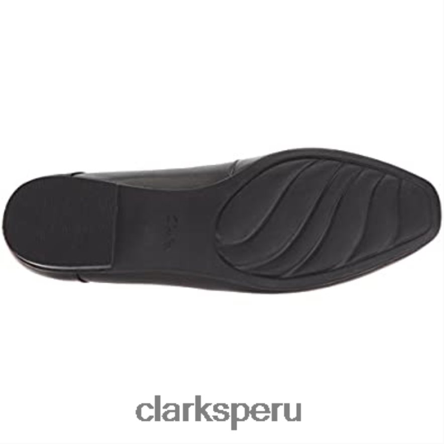 mocasines keesha cora pen ny de mujer de cuero negro clarks mujer Clarks 40N4LX2910 cuero negro