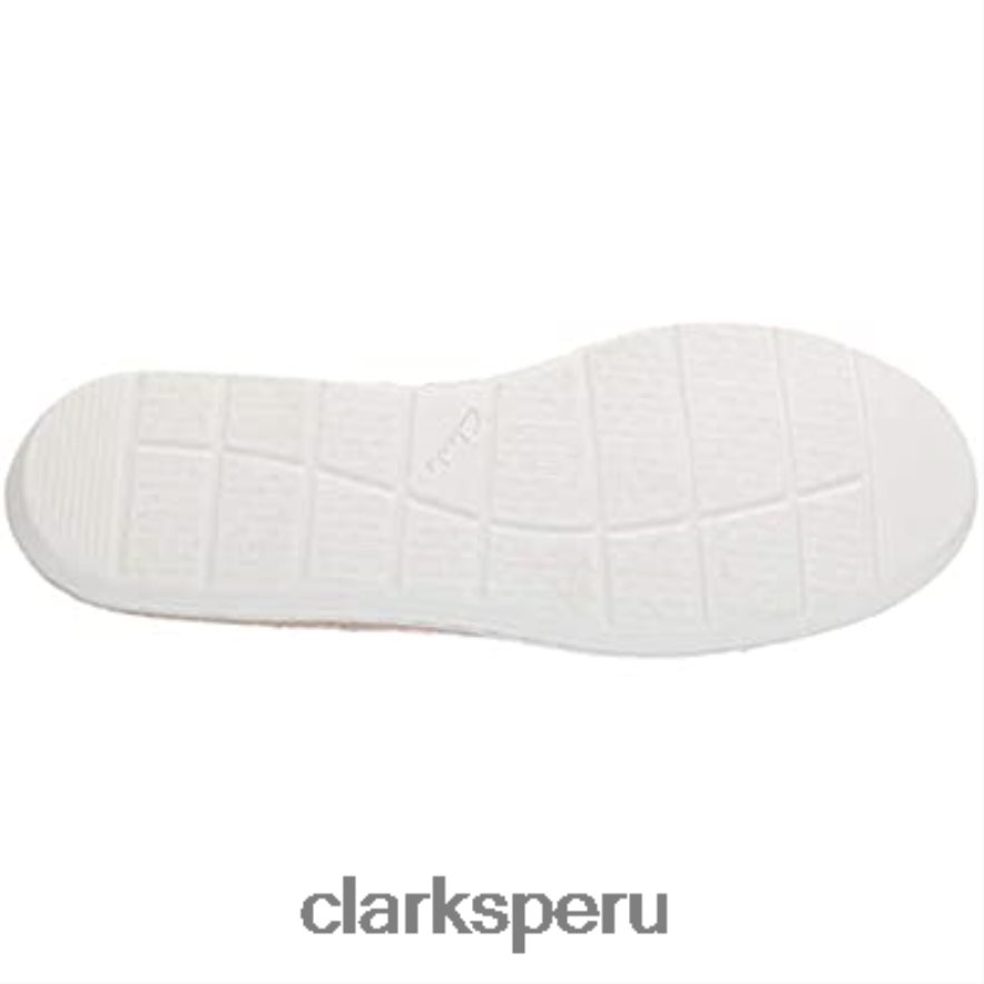 mocasines marie perla mujer piel blanca clarks mujer Clarks 40N4LX692 cuero blanco